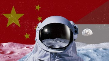 هجوم چین و آمریکا به ماه/ چه گنجی در قطب جنوبی ماه نهفته‌است؟