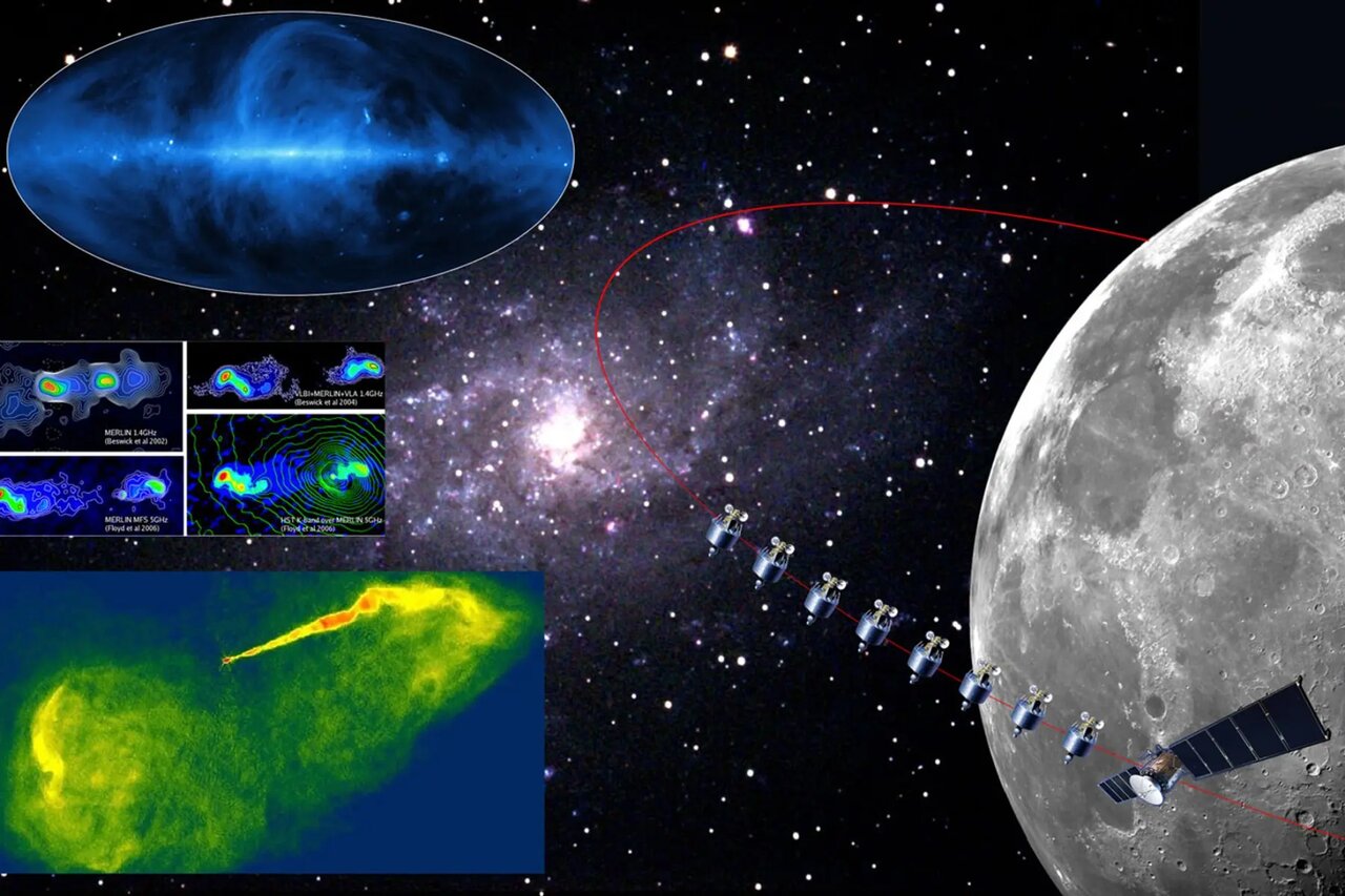 چین در فضا آرایه تلسکوپی میسازد!