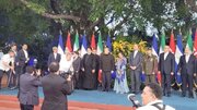 President Raisi officially welcomed by Nicaraguan counterpart
