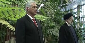 استقبال رسمی رئیسجمهور کوبا از رئیسی + عکسها