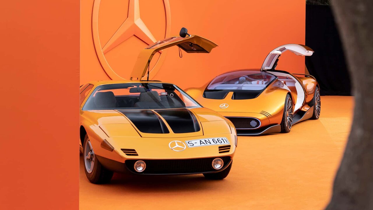 ماشین افسانهای مرسدس بنز چشمها را خیره کرد/ عکس