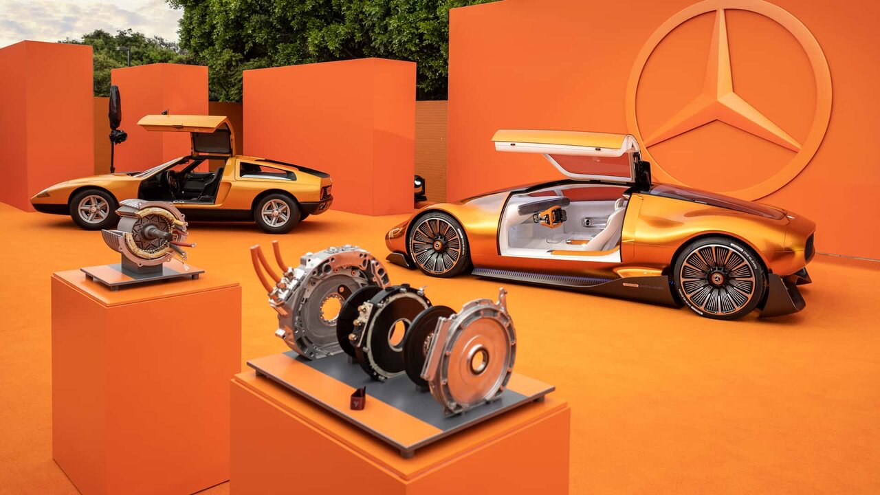 ماشین افسانهای مرسدس بنز چشمها را خیره کرد/ عکس