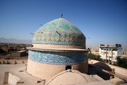 ریزش ۳۰ متر مربعی کاشی‌های گنبد مسجد امیر چخماق؛ «آخرین مرمت گنبد مربوط به ۴۵ سال قبل است»