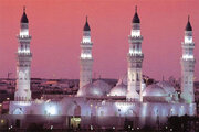 عکس | تصویری رویایی از مسجد قبا در شب