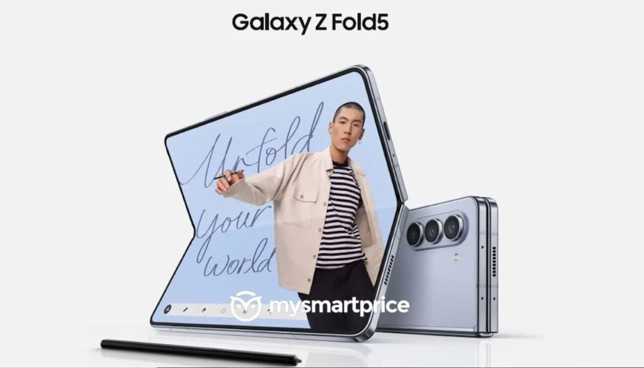 تازهترین تصویر لو رفته از گوشی تاشوی جدید سامسونگ/ عکس