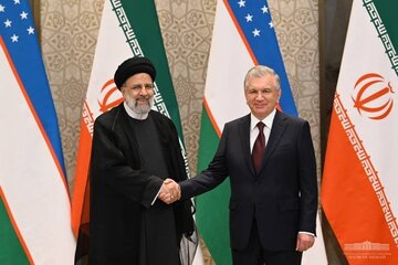 Uzbekistan president in Iran for bilateral talks
