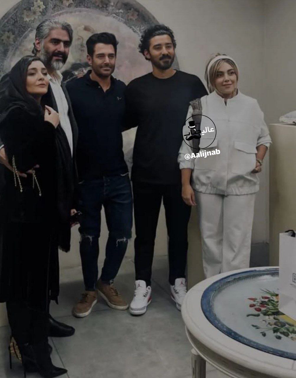 عکس | محمدرضا گلزار در کنار ستاره محبوب تیم ملی فوتبال پس از عروسی جنجالی