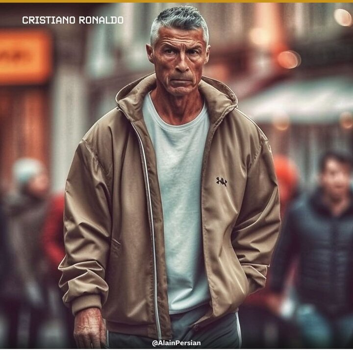 تصاویری از ستاره‌های فوتبال جهان در دوران پیری