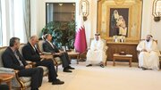 Iran, Qatar FMs meet to review international, regional issues