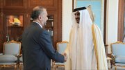 أمير عبداللهيان يلتقي أمير قطر بالدوحة