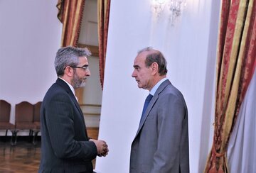 Iran deputy FM meets EU’s Mora in Geneva
