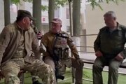 ببینید | تصاویر جنجالی از دیدار فرمانده گروه نظامی واگنر با معاون وزیر دفاع روسیه