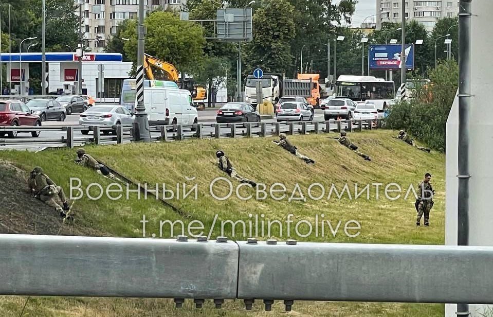 کمین سربازان روسی برای حمله به واگنر