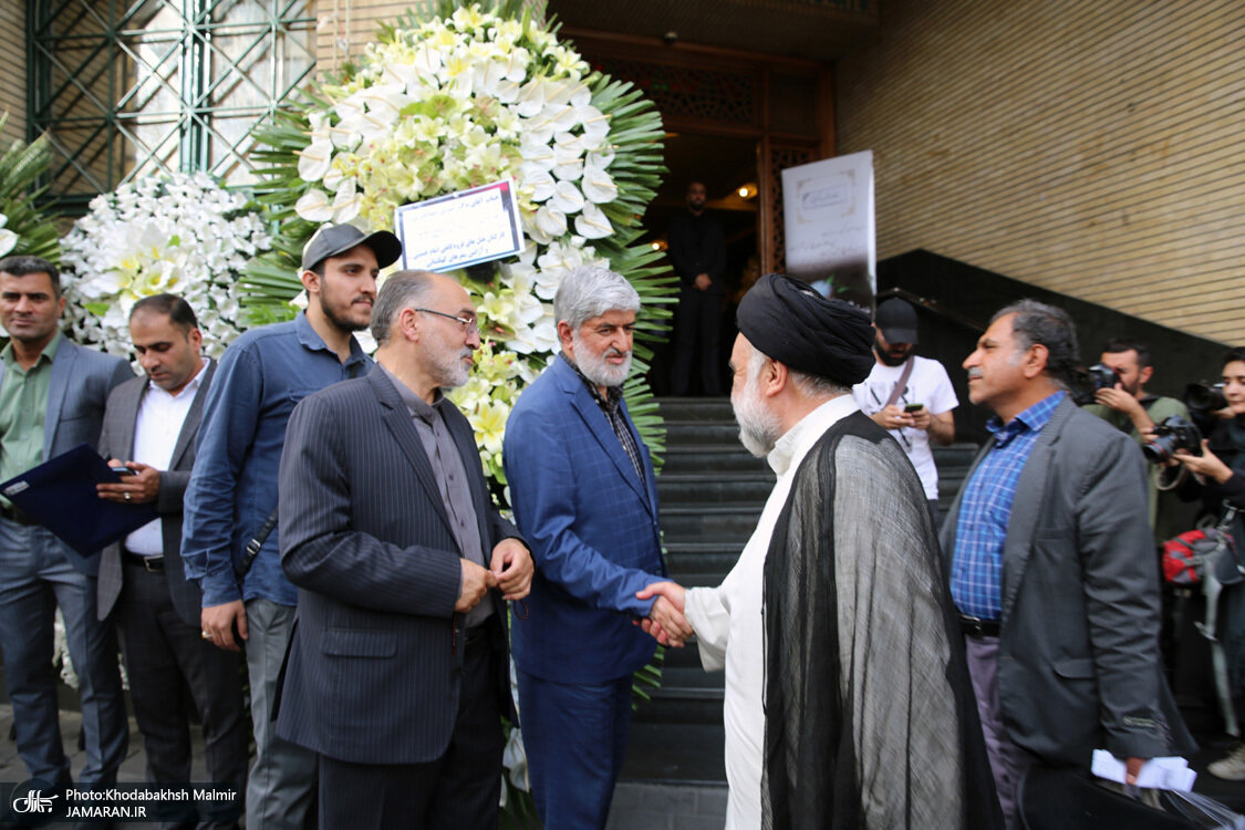 گزار ش تصویری از مراسم ترحیم مادر اسحاق جهانگیری 7