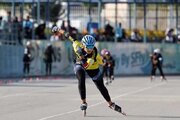 افتخارآفرینی دختر اسکیت سوار چهارمحال وبختیاری در مسابقات کاپ آزاد اسکیت سرعت ایتالیا