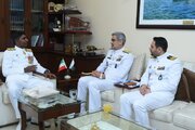 Iran military delegate visits Pakistan Naval Academy
