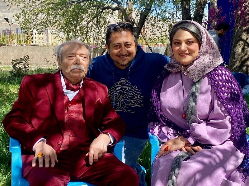 تصویری متفاوت از شبنم مقدمی کنار علی نصیریان / عکس 2