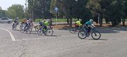 ببینید | وقوع حادثه خطرناک در لیگ دوچرخه‌سواری تهران؛ اخراج یک رکابزن و ...
