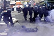 ببینید | سرکوب معترضین فرانسوی به سبک بازی GTA