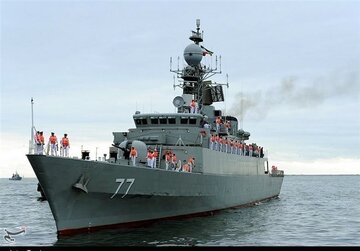 ناو جدید «دماوند» بزودی به نیروی دریایی ارتش الحاق می‌شود