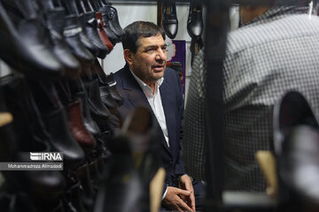 بازدید 2 ساعته مخبر از بازار کفش بازار بزرگ تهران