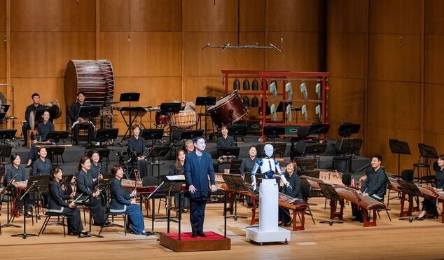 یک ربات رهبر ارکستر ملی کره جنوبی شد