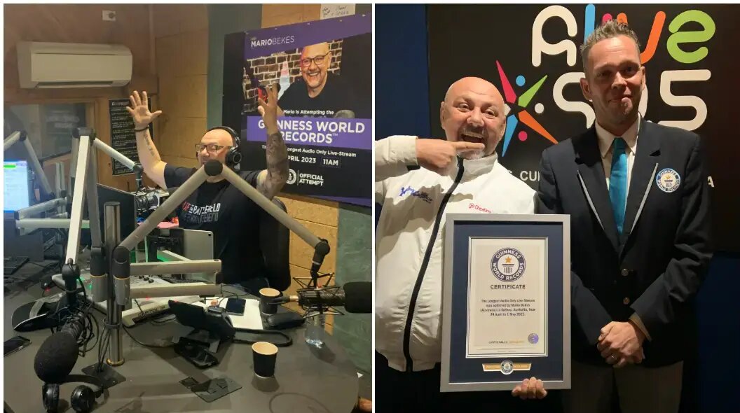 ثبت رکورد طولانیترین برنامه زنده با ۵۵ ساعت اجرا/ عکس