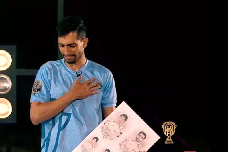 ببینید | اقدام جالب در تقدیر از شهدای سرباز مرزبانی