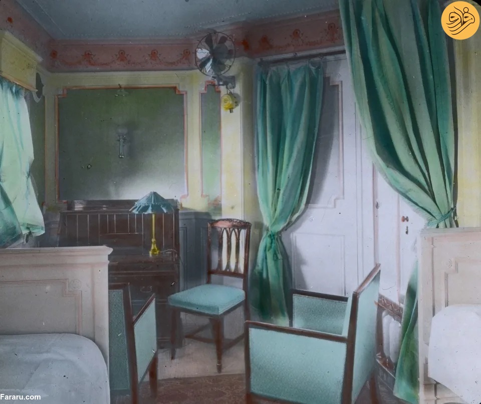 درون کشتی تایتانیک واقعا چه شکلی بود؟/ عکس