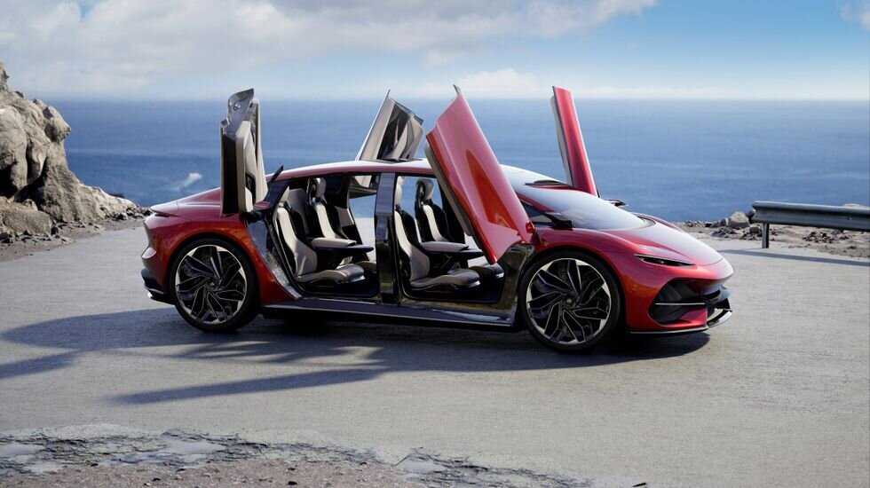 این خودروی برقی تهدیدی برای تسلا و پورشه است/عکس