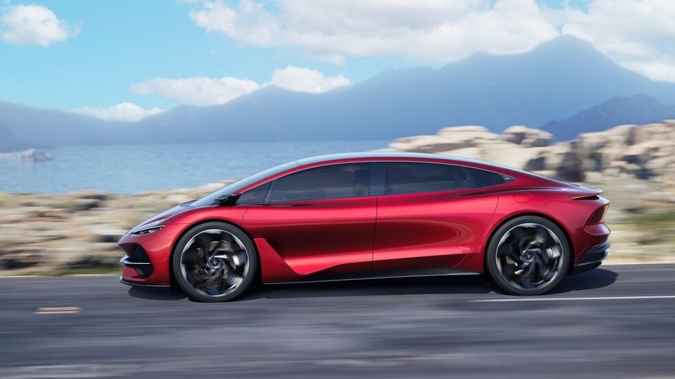 این خودروی برقی تهدیدی برای تسلا و پورشه است/عکس