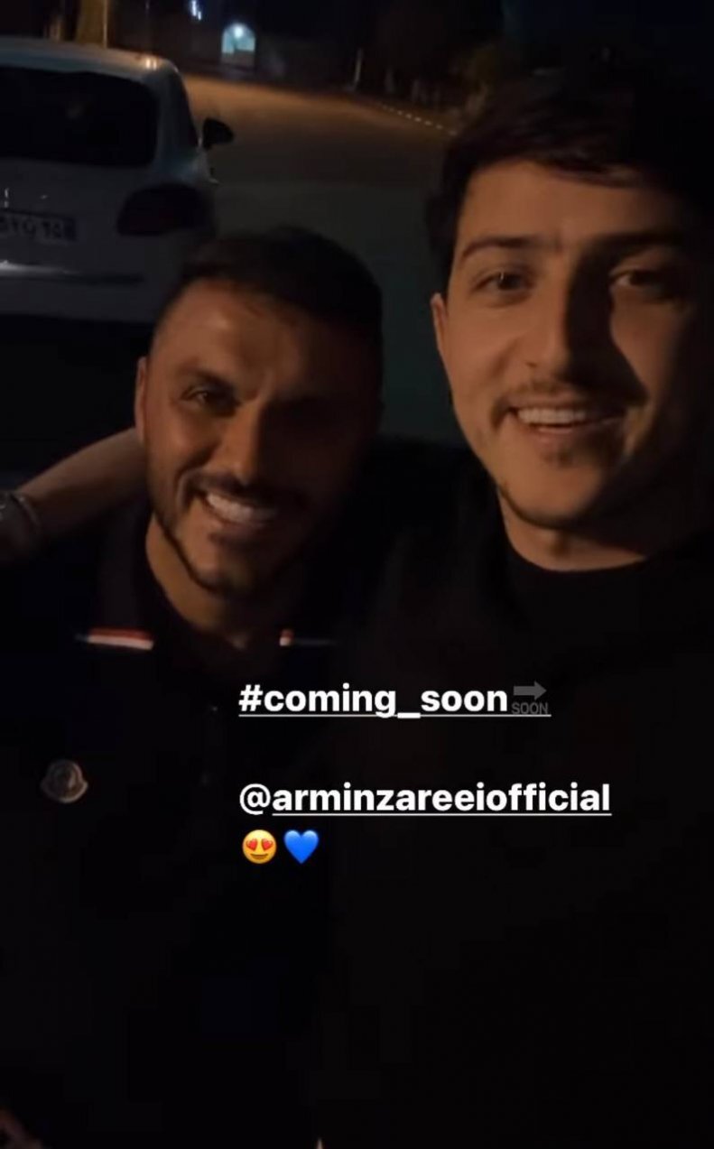 عکس| شمالگردی سردار با خواننده جنجالی!