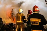 ببینید | اولین تصاویر از آتش‌سوزی در هتل محل اقامت زائران ایرانی در نجف