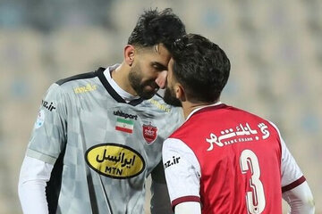 عکس | فرشاد فرجی به بیرانوند: می دانم در پرسپولیس می مانی