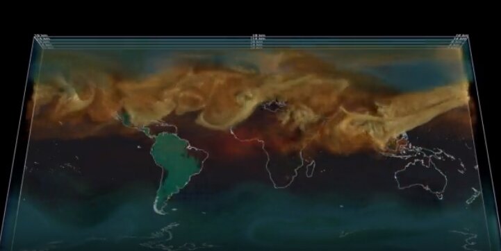 آلودگی تکاندهنده زمین به روایت ناسا / عکس