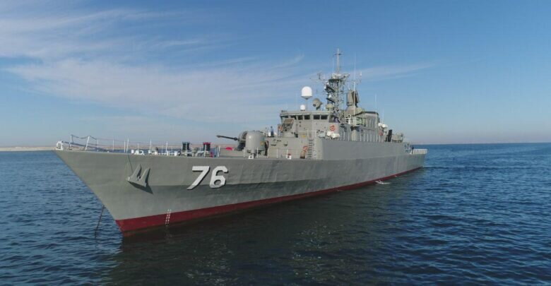 تجهیز ناوشکن ایرانی به موشک ابرفراصوت + عکس