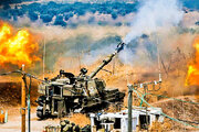ببینید | اولین تصاویر از حملات ارتش اسرائیل به اطراف منطقه کفرشوبا در جنوب لبنان