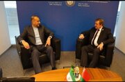 امير عبد اللهيان يلتقي وزير خارجية بيلاروسيا