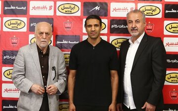 عکس| رونمایی از یاغی جدید فوتبال ایران با لباس پرسپولیس