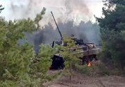 ببینید | انهدام خودرو جنگی ساخت سوئد در ارتش اوکراین توسط نیروهای روس‌ها