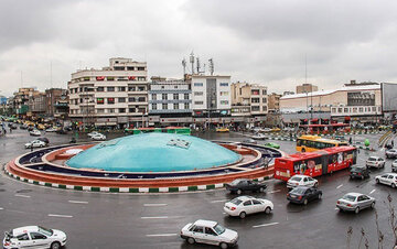 تصویر جالبی از خیابان انقلاب در سال 1330/ عکس