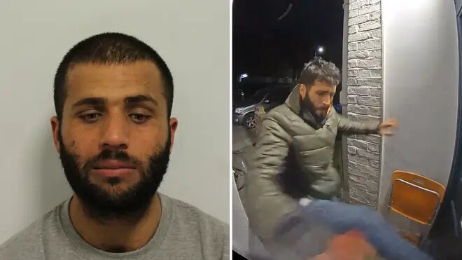 حمله مهاجر افغان به یک زن‌ در لندن!