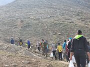 ۹ طبیعت گرد گرفتارشده در ارتفاعات ساوجبلاغ نجات پیدا کردند