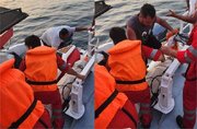 نجات جان ۶ گردشگر در آب‌های هندورابی