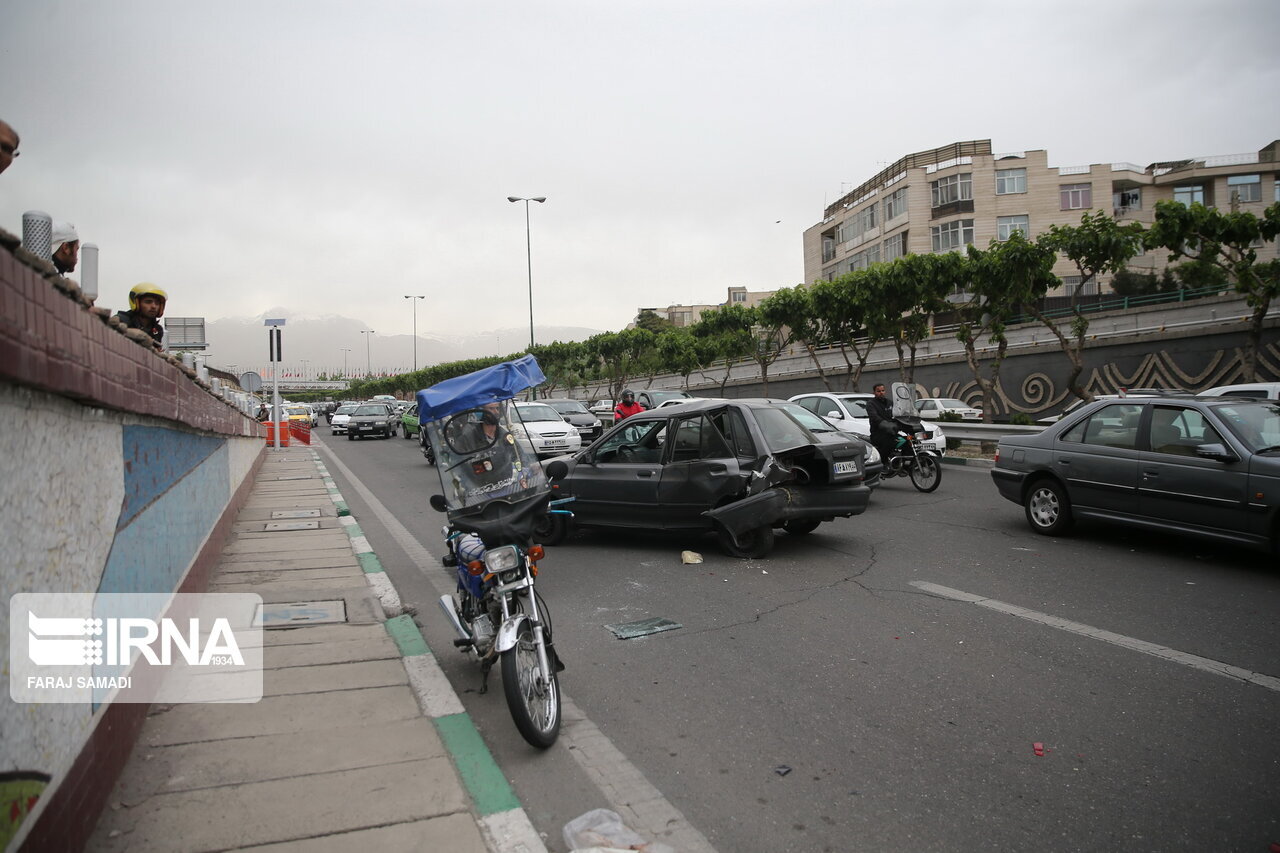 مردان هفت برابر زنان در تصادفات تهران مقصر هستند