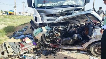 پلیس راه استان همدان شرکت سایپا را در مرگ ۷ سرنشین خودروی پراید مقصر دانست