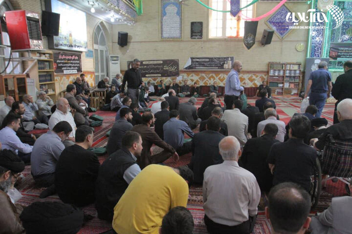 حضور دکتر علی لاریجانی در مراسم ختم صبیه مرحوم حاج مجتبی تهرانی
