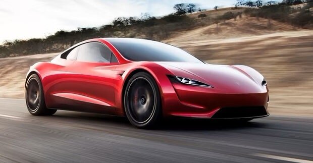 برگ برنده جدید ایلان ماسک/ تسلا رودستر، پرشتابترین خودروی جهان!/ عکس