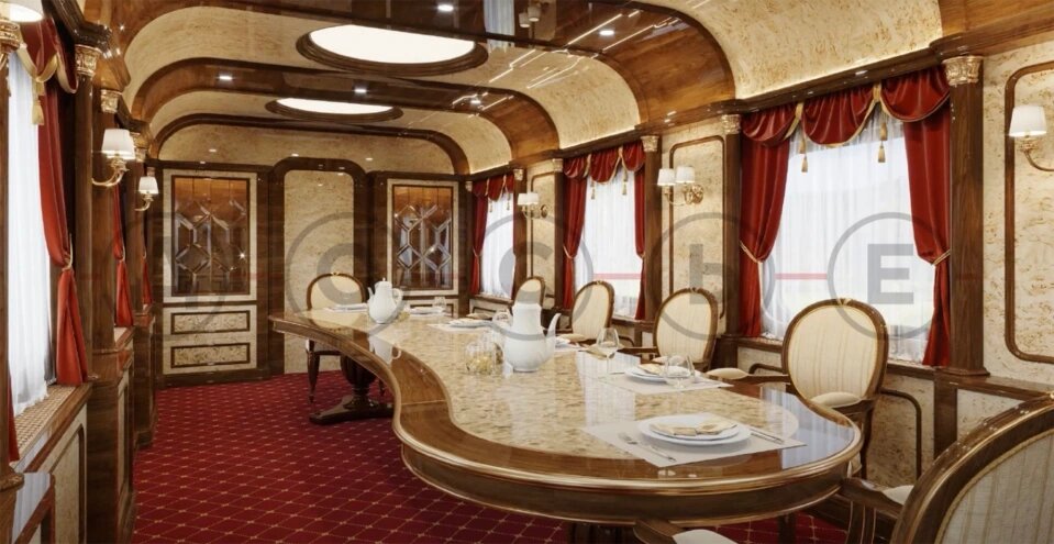 تصاویر خیرهکننده و جدید از قطار ارواح پوتین/عکس