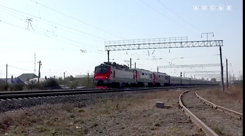 تصاویر خیرهکننده و جدید از قطار ارواح پوتین/عکس